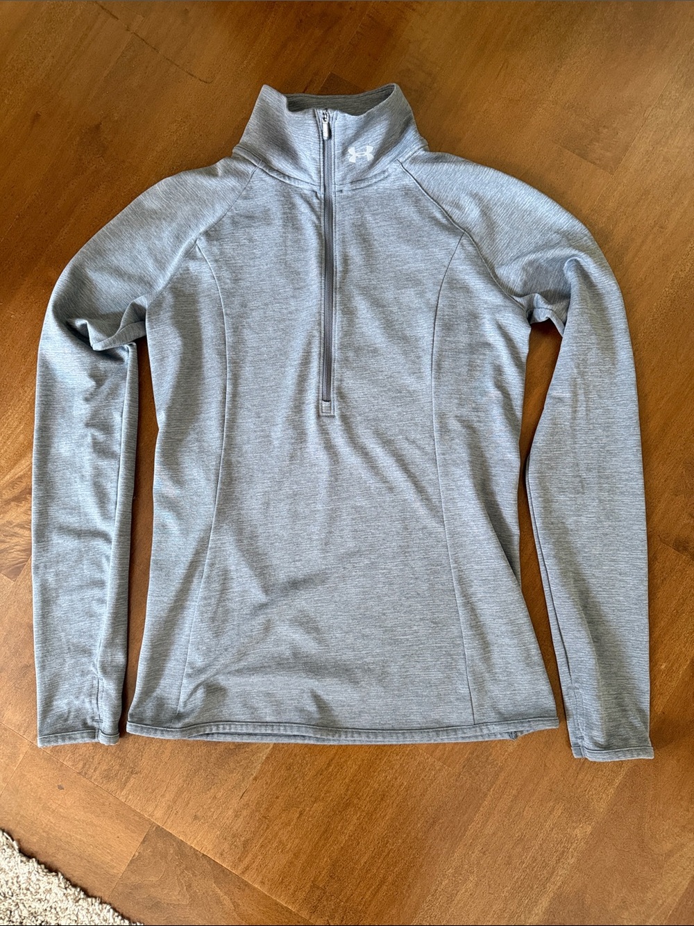 UNDER ARMOUR Gray Half-Zip Performance Pullover
